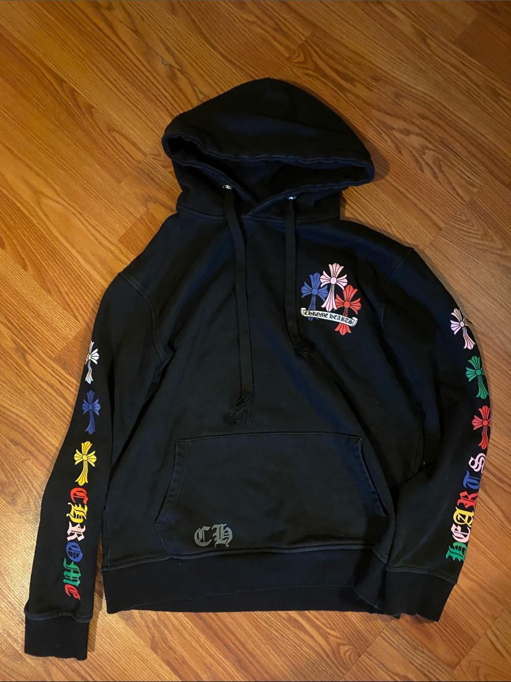 Chrome Hearts Multic Color Cross Hoodie